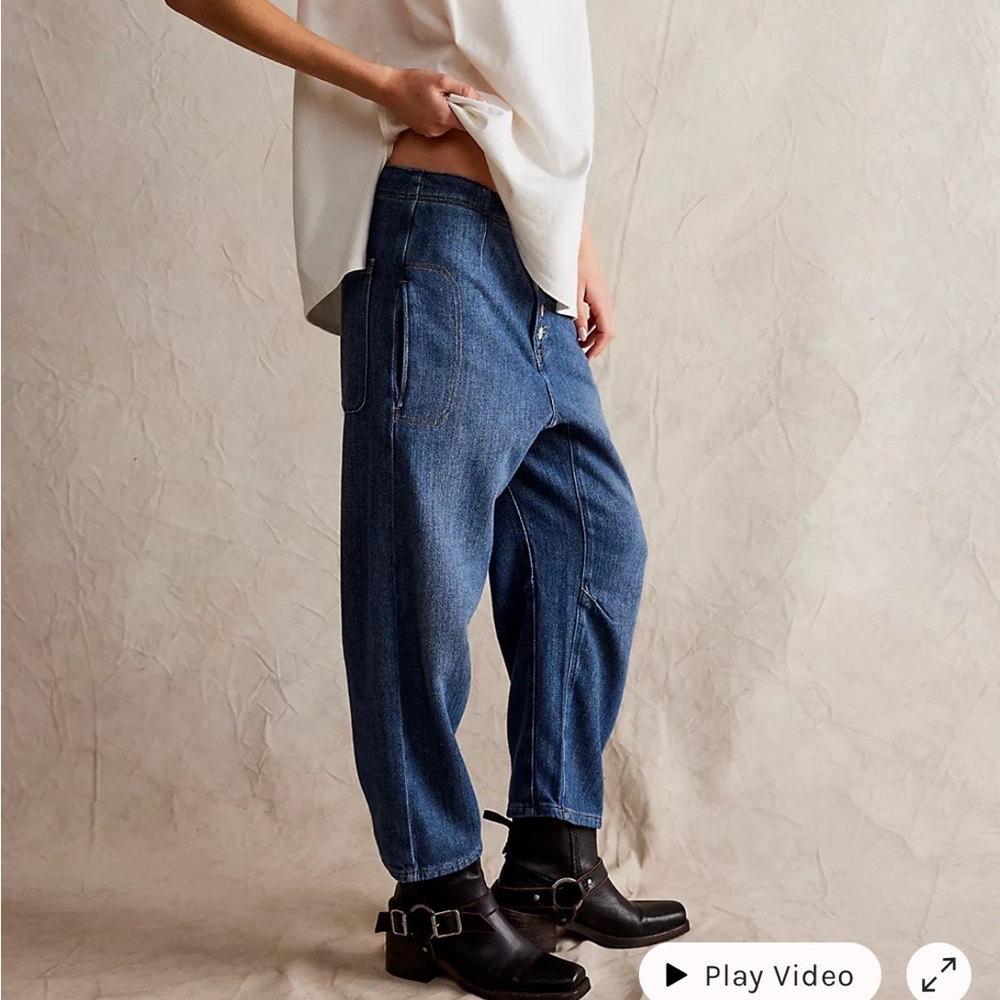 We the people barrel mid rise jeans